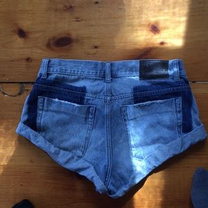 Jean shorts